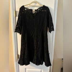 Lace Eliza J black dress great for any celebration. Size 16 beautiful dress